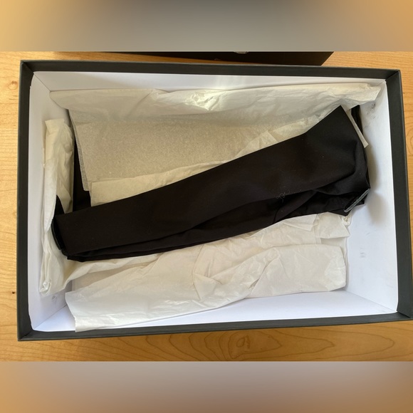 The Office of Angela Scott Mr. Evans wingtip oxford in black, size 39 wide - Picture 8 of 10